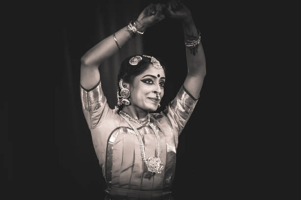 bharatanatyam pose, very popular dance form in south india