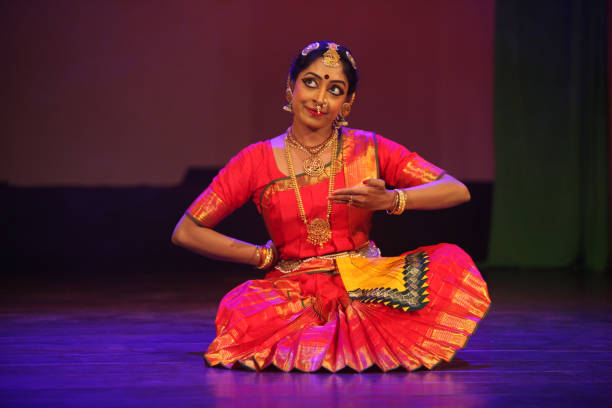 bharatanatyam pose, very popular dance form in south india