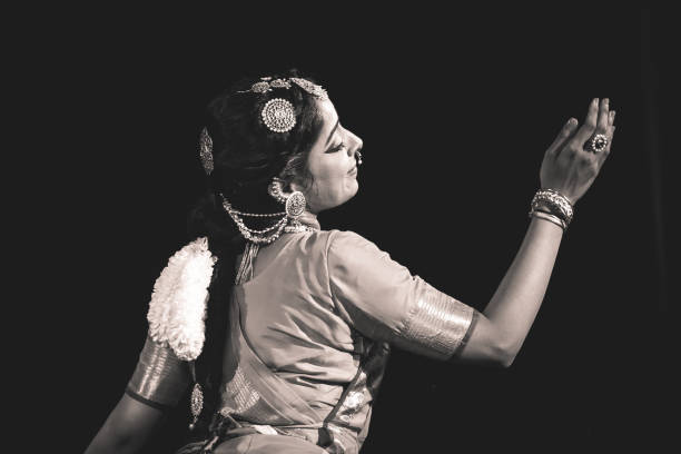 bharatanatyam pose, very popular dance form in south india