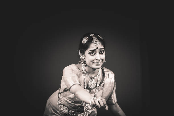 bharatanatyam pose, very popular dance form in south india